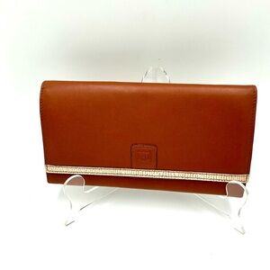 Celine Brown Leather Wallet